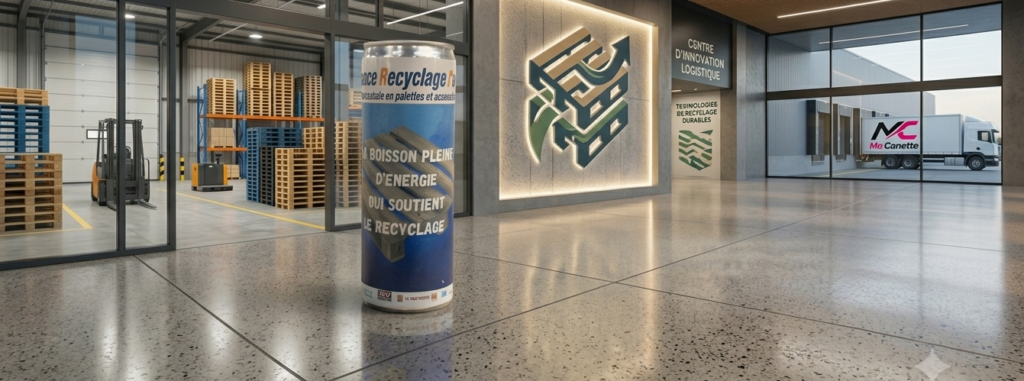 Canette personnalisée MaCanette.fr avec logo pour entreprise
